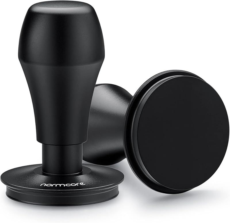 Tamper café espresso V4 PVD titanio para Breville