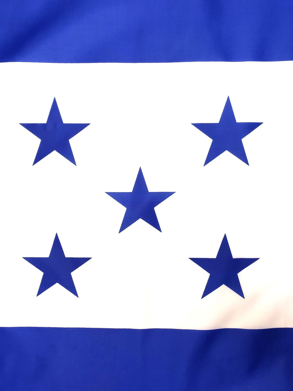 Bandera Honduras 3x5pulg tela poliéster ojales latón