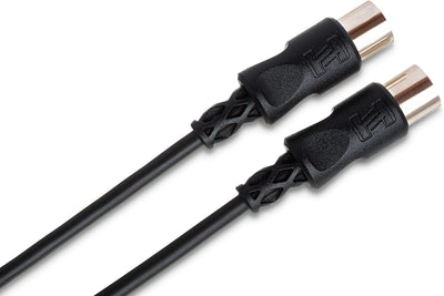 Cable MIDI DIN 5 pines 1 pie Negro