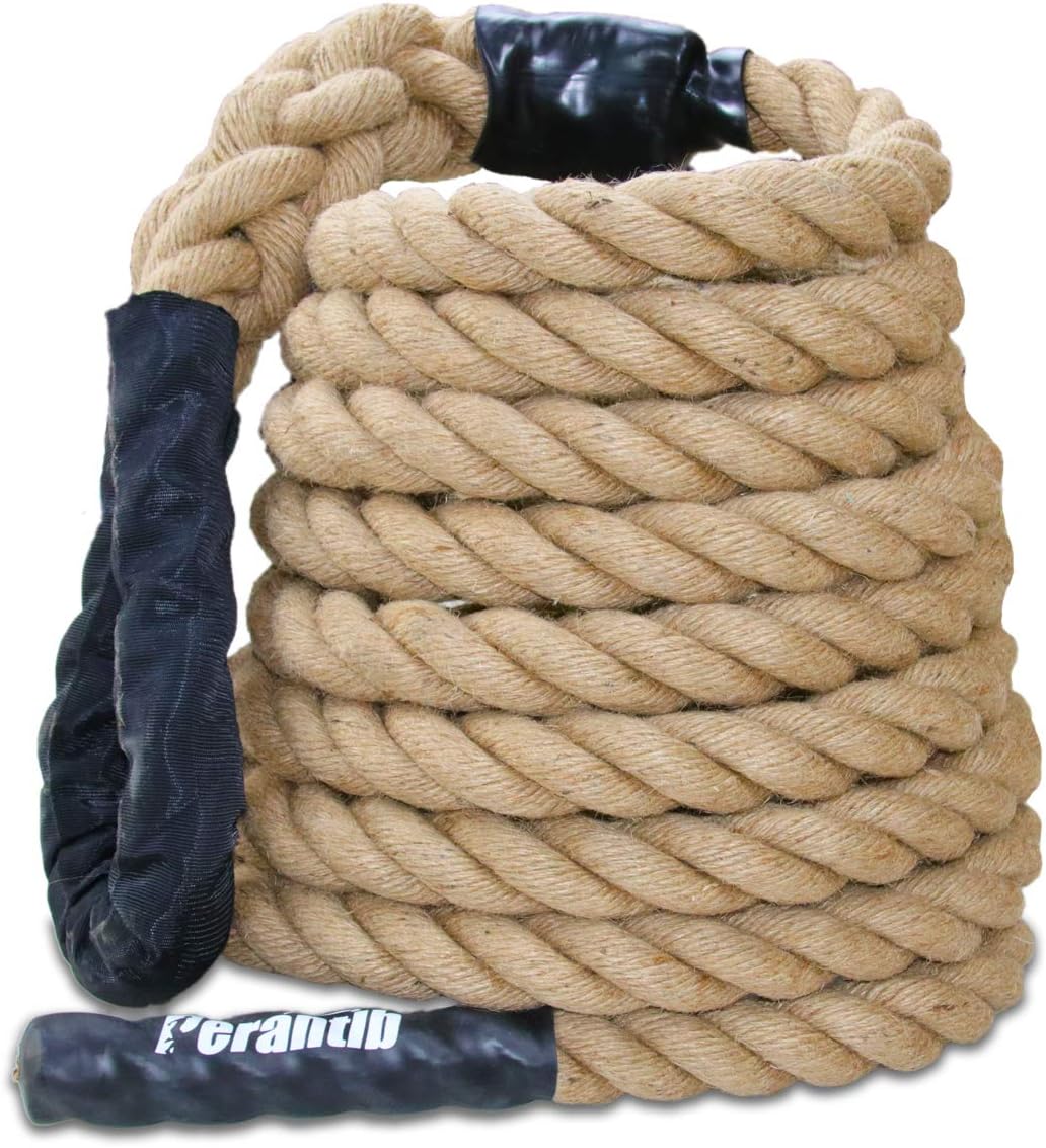 Cuerda escalada fitness 1.5pulg 8-50pies