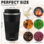 Taza viaje 17oz acero inox doble pared térmica reutiliz.