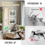 Aplique pared LED inalámbrico recargable con control remoto