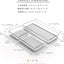 Set 3 Pzas Cubos Organizadores Cajones Gris Grande Modulares