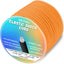 Cuerda elástica 1/4pulg x50ft naranja campamento