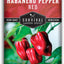 Semillas pimiento habanero rojo picante afrutado sin OMG