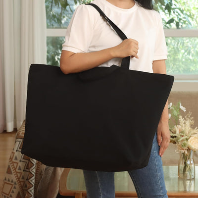 Bolsas lona 27pulg reutilizables doble asa alta resistencia