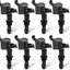 Bobinas encendido Street Fire 55138 negro pack 8