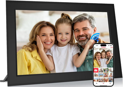 Marco foto digital 10.1pulg wifi tactil HD 32GB rotacion automatica