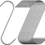24 Pzas Ganchos Carne Acero Inox 6" Forma S