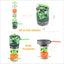Estufa camping mochilero 1L Sistema cocina verde