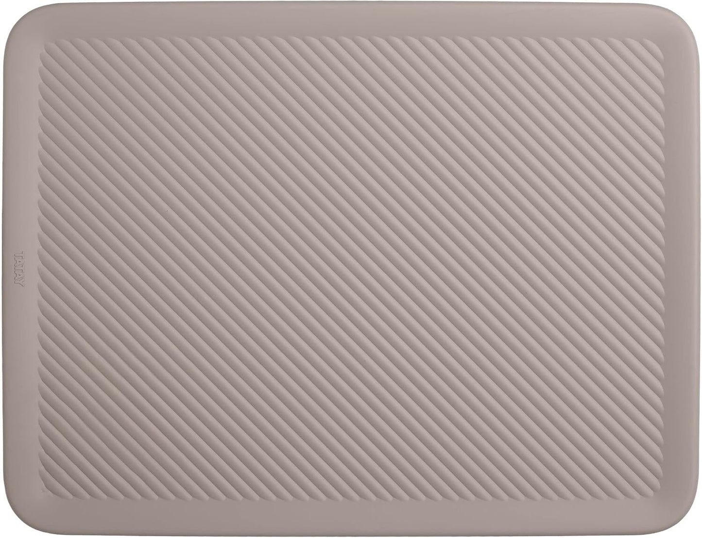 Tapa cesta plástico gris pardo para organizar armario