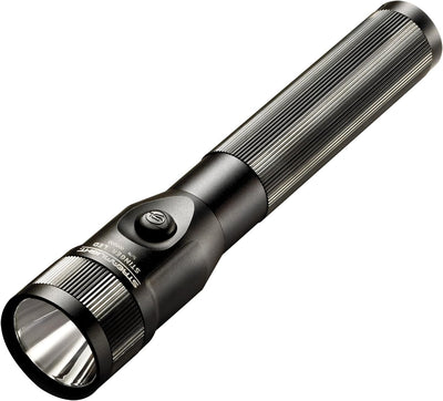 Linterna LED recargable con cargador 12V negro