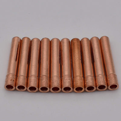10 Pzas Collets TIG 13N23 3/32 y 2.4mm para Antorcha
