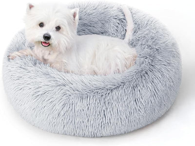 Cama redonda antideslizante para perros y gatos mediano