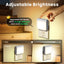 6 Luces LED Noche Regulables Sensor Amanecer 2 Colores