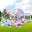 Casa burbujas inflable PVC transparente 10ft túnel