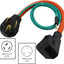 Adaptador RV 30A para secadora antigua flexible