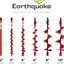 Barreno piso helicoidal 10x36pulg trépano resorte flexible