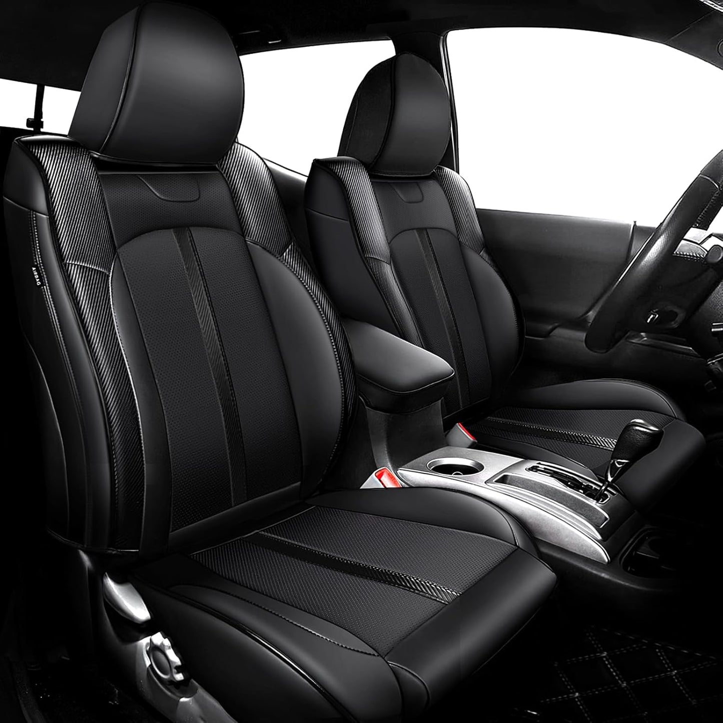 Fundas asiento cuero ajuste personalizado Tacoma 2nd gen