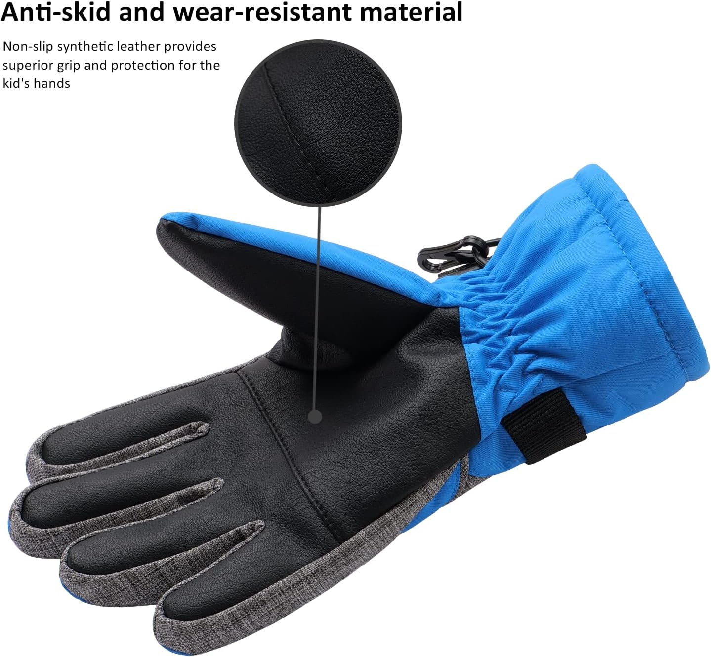 Guantes invierno niños 3M Thinsulate impermeables térmicos
