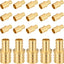 20 Accesorios PEX 1/2x3/4 pulg Reductor Latón ASTM F1807