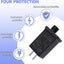 2 Adaptadores inflables 12V 1.25A para decoración patio