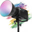 Luz LED RGBWW 360W motor OmniColor para estudio y exterior