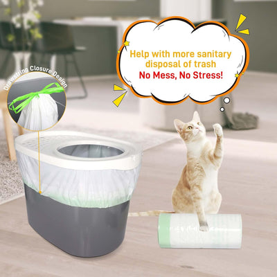 Revestimientos cajas arena gatos comp 50uds con cordón