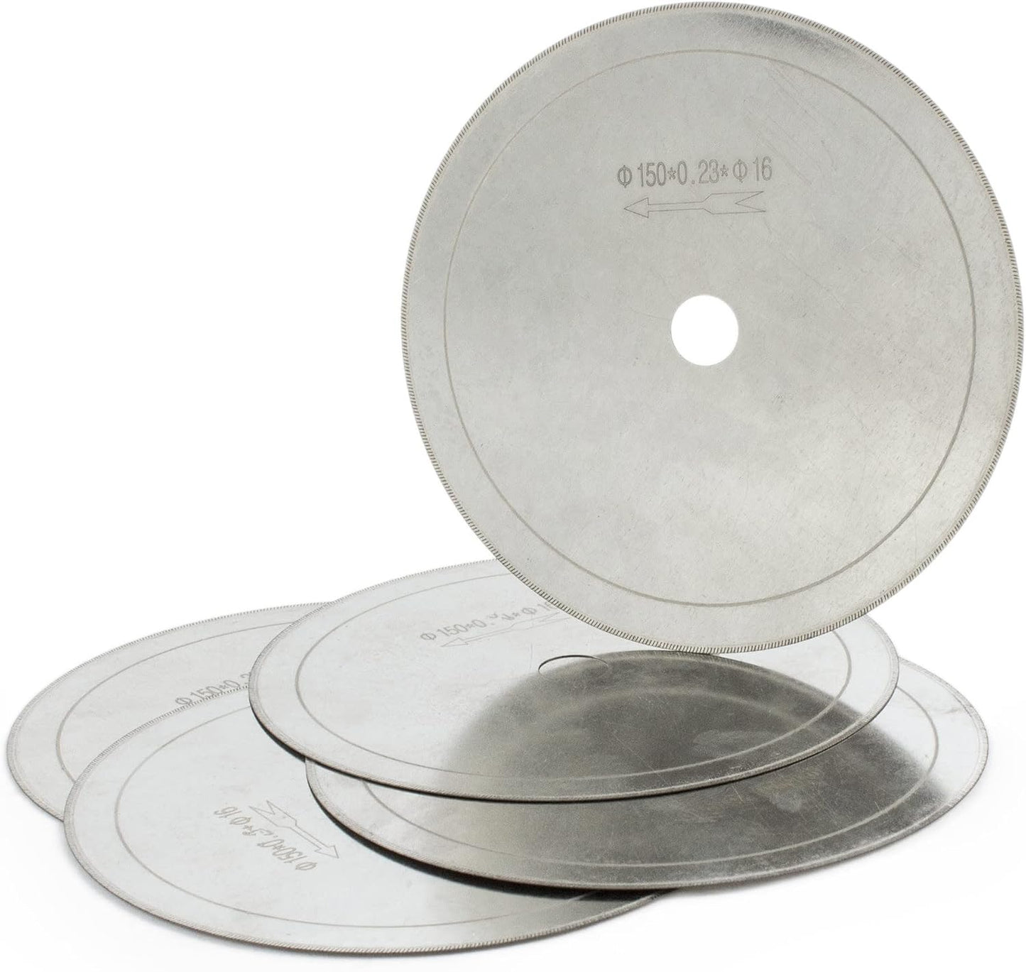Agujero eje hoja diamante 6pulg 5/8pulg para piedras joyería