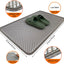 Tapete metal puerta entrada impermeable resistente 18.5x31