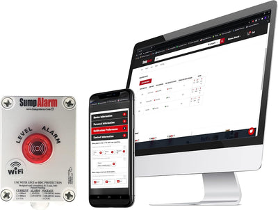 Sensor agua WiFi alarma con bomba 10 interruptores