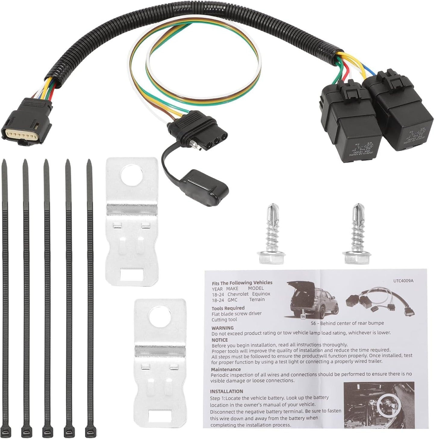 Kit arnés relé 4 pines para Equinox Terrain 18-24