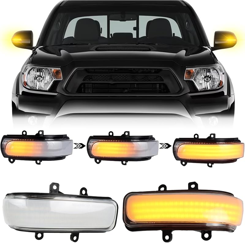 Luces LED espejo lateral Toyota Tacoma 12-15 Sienna 13-20