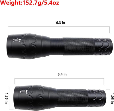 Linterna magnética LED ajustable paquete 2 uso interior y exterior