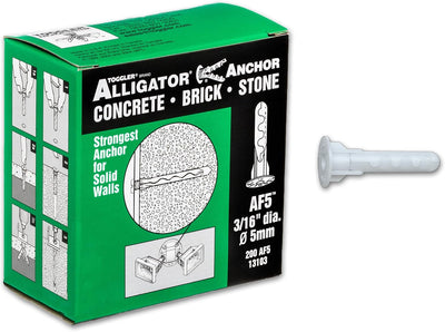 Anclaje brida Alligator AF5 para sujetador #4-#9 pack 200