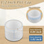 20 Tapos Extremo 1/2pulg Tubo PVC Sch40