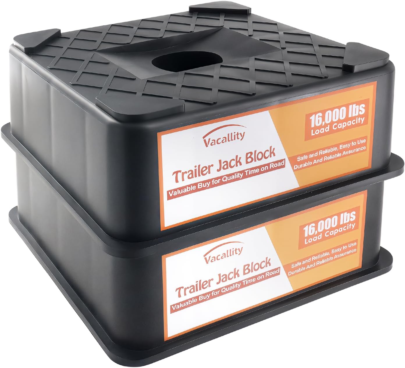 Bloque gato RV pack 2 16000lb soporte servicio pesado