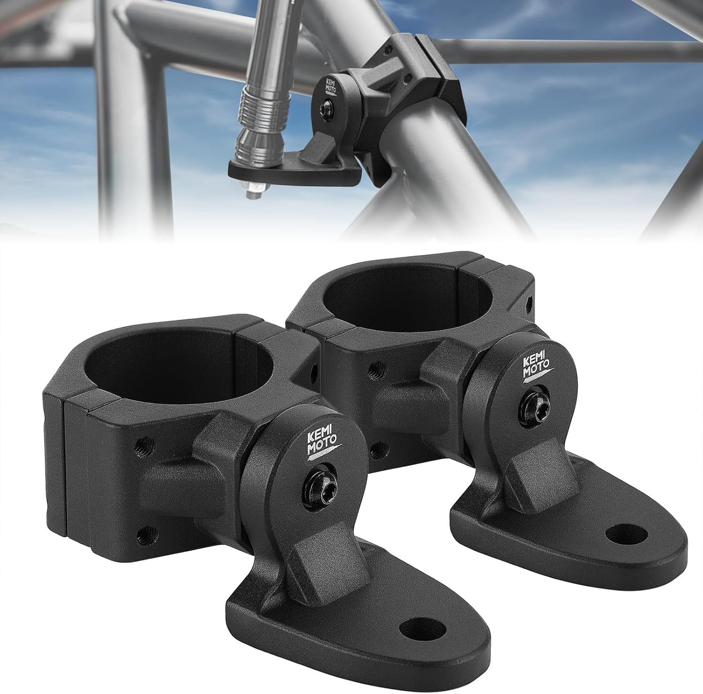 Soporte luz látigo ajustable para UTV RZR 900 1000 XP