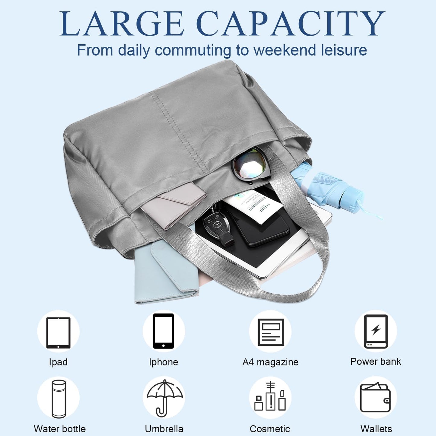 Bolsa de viaje plegable para equipaje y gimnasio