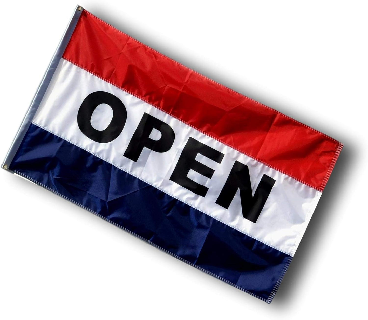 Bandera nailon 3x5ft rayas cosidas exterior resistente UV