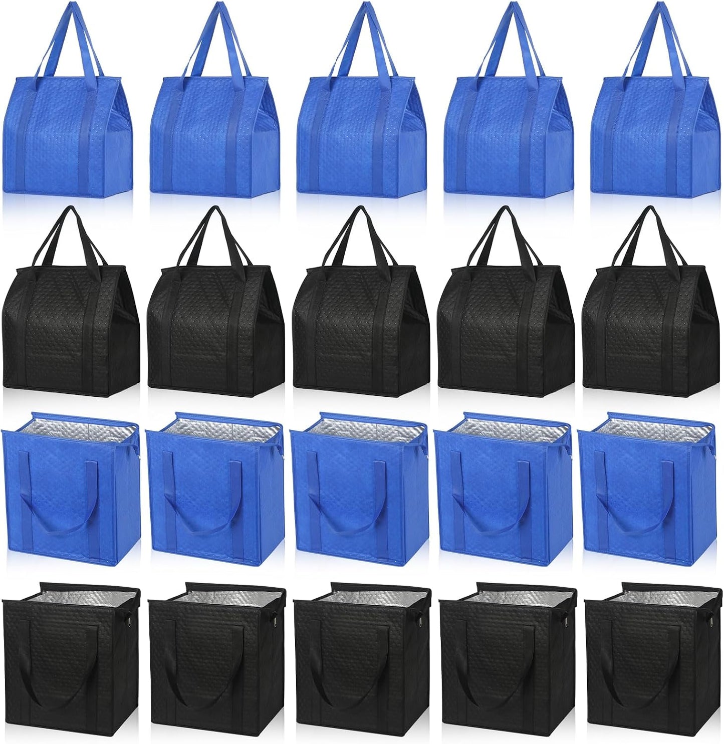 Bolsas compras aisladas con cremallera resistente