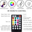 Kit techo luces fibra optica parpadeantes 16W control APP