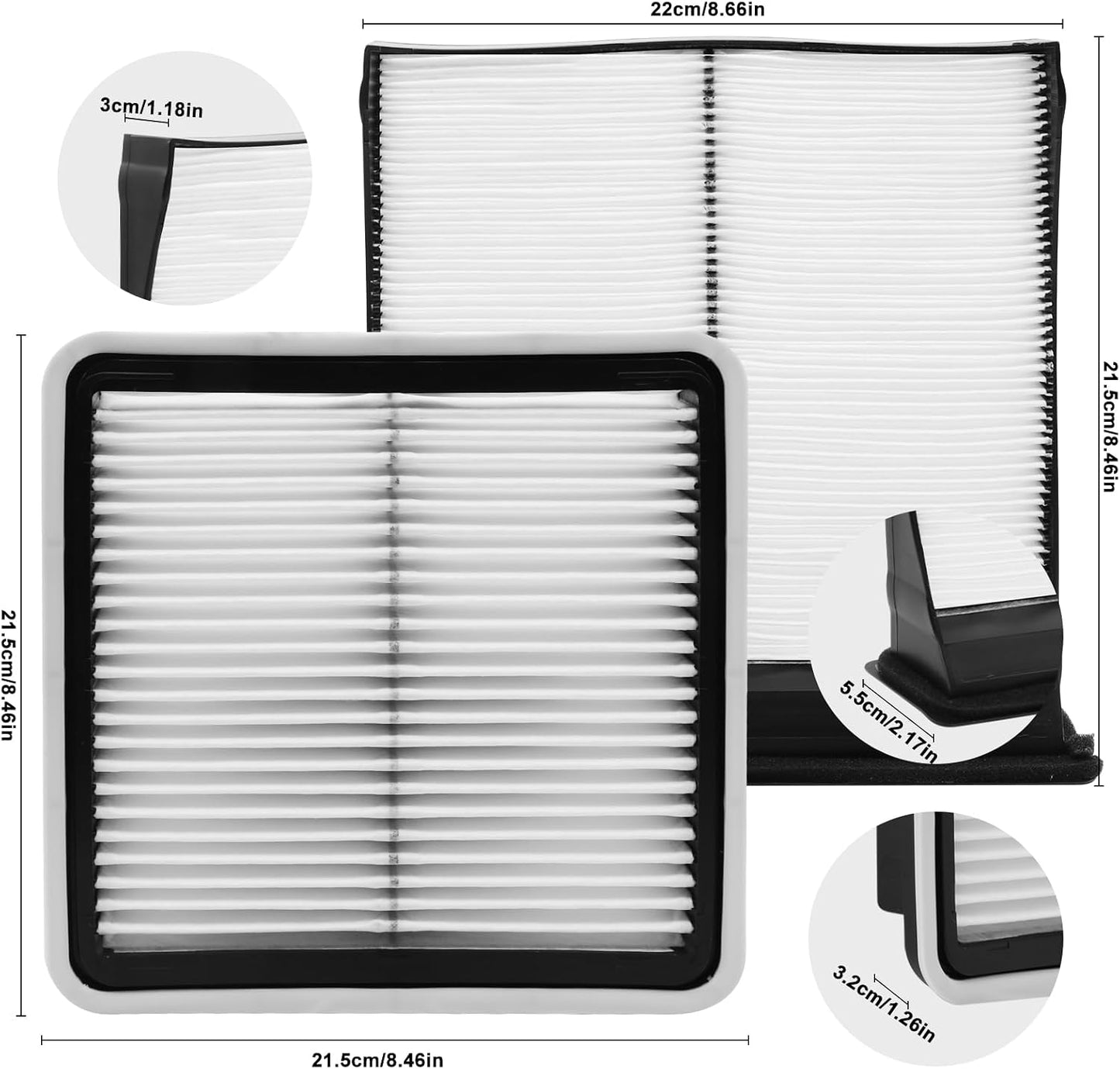 Filtro aire cabina motor peine Subaru Impreza