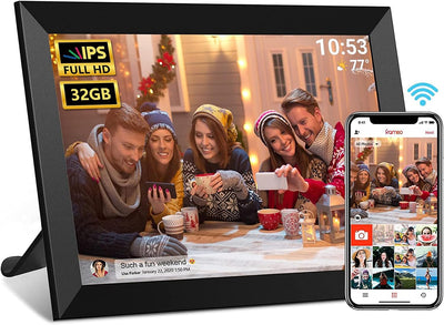 Marco fotos digital 10.1pulg pantalla IPS HD 32GB