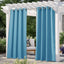 Cortina impermeable exterior 95" azul verde