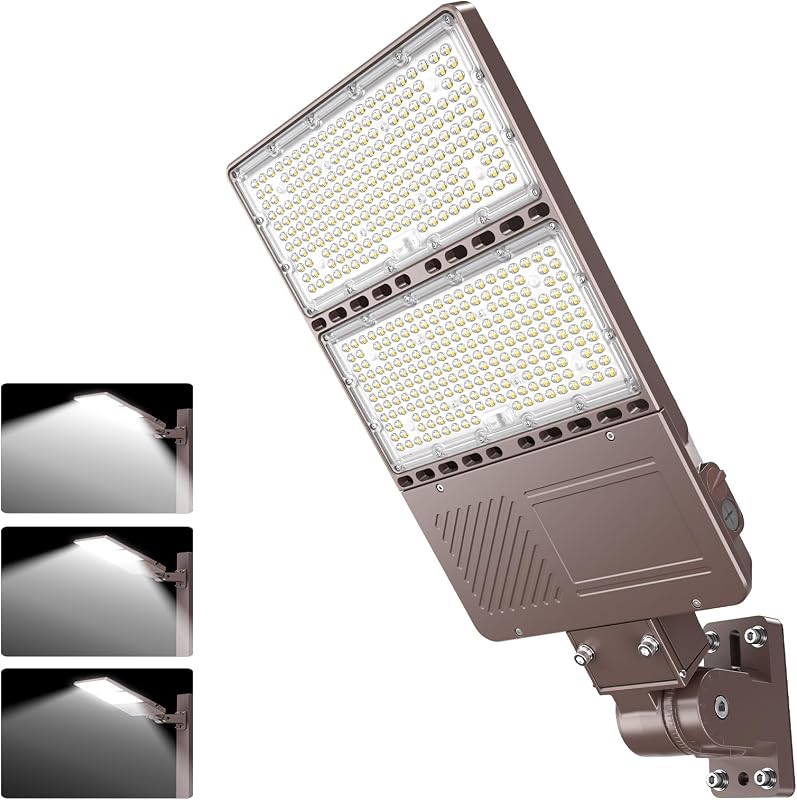 Luz LED estacionamiento 240W con fotocélula 33600lm