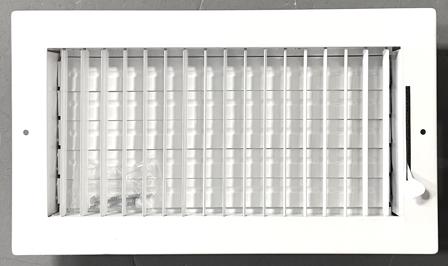 Difusor ventilación techo acero estampado 12x6pulg