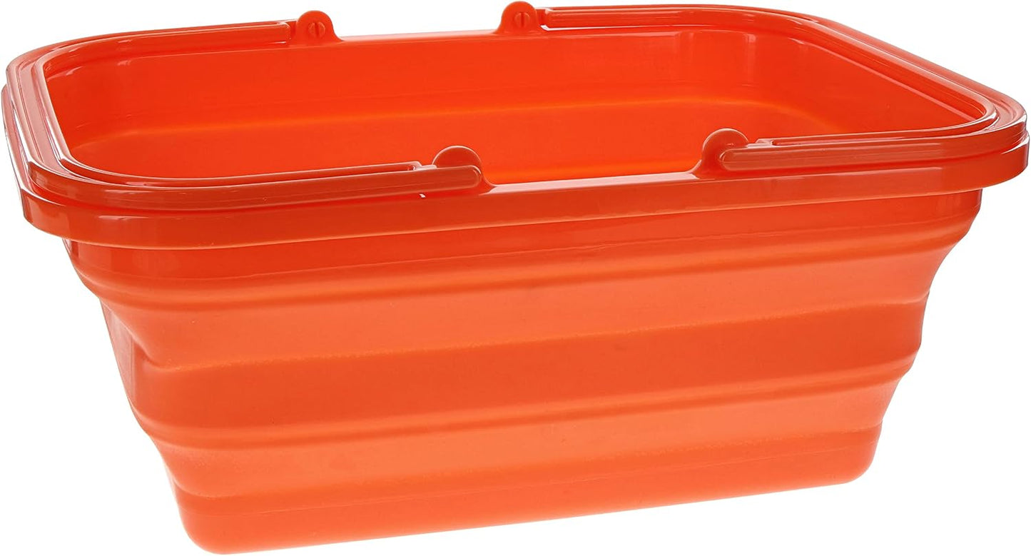 Fregadero camping 2.25gal color naranja