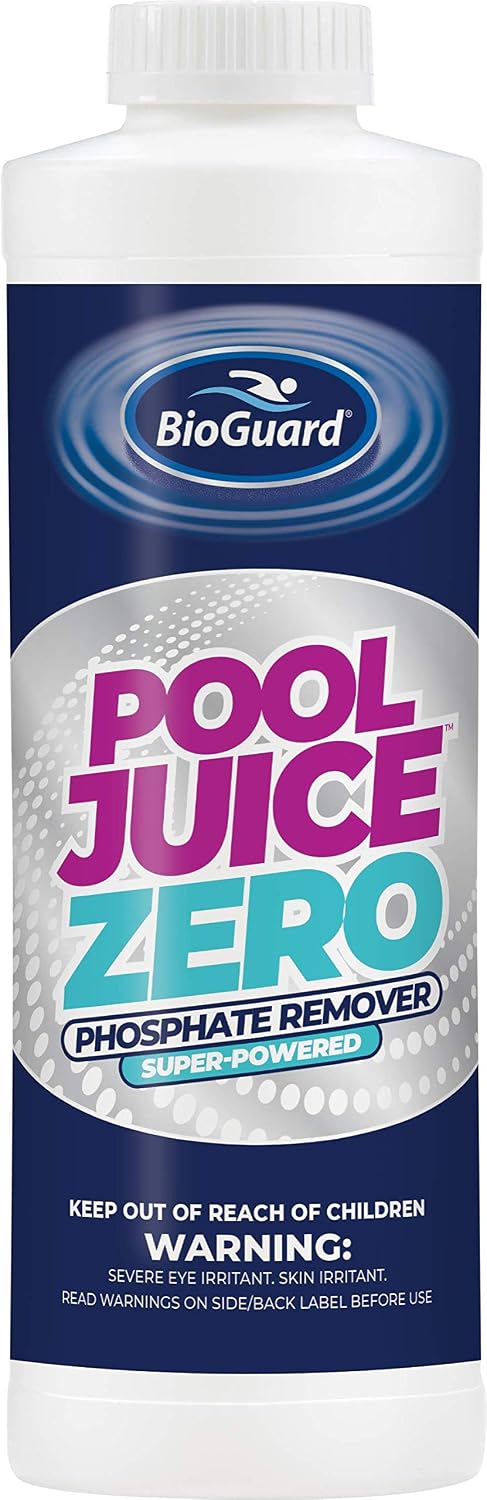 Limpiador de piscina sin fosfato 1qt reduce rápido