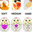 Temporizador hervir huevos color morado